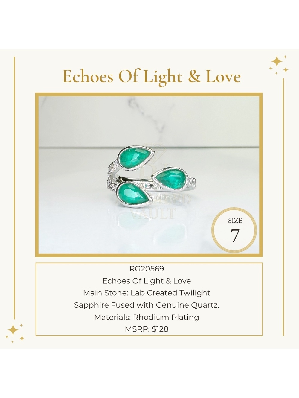 Echoes Of Light & Love - Size 7 - OG